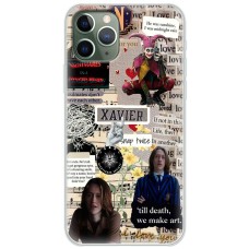 Чохол для iPhone 11 Pro Max Mixcase Венздей колаж Ксавьє Торп