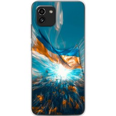 Чохол для Samsung Galaxy A03 (A035) MixCase патріотичні Прапор України