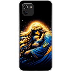 Чохол для Samsung Galaxy A03 (A035) MixCase патріотичні в безпеці