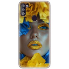 Чохол для Samsung Galaxy A11 / M11 MixCase патріотичні макіяж