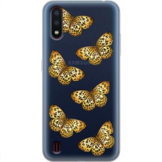 Чохол для Samsung Galaxy A01 (A015) MixCase Леопард метелика