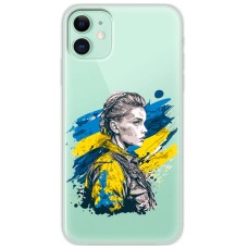 Чохол для iPhone 11 MixCase патріотичні незламна Українка