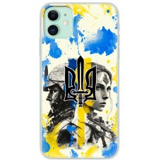 Чохол для iPhone 11 Патріотичні сильні і нескорені