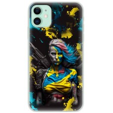 Чохол для iPhone 11 MixCase патріотичні Нездолана Українка