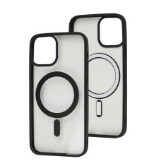 Чохол для iPhone 12/12 Pro Color MagSafe black