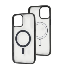 Чохол для iPhone 12 Pro Max Color MagSafe чорний