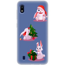 Чохол для Samsung Galaxy A10 (A105) MixCase Новий рік символ року кролик