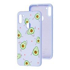 Чохол для Samsung Galaxy A11/M11 Wave Fancy avocado/light purple