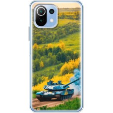 Чохол для Xiaomi Mi 11 Lite MixCase патріотичні бойовий танк