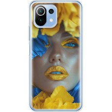 Чохол для Xiaomi Mi 11 Lite MixCase патріотичні макіяж