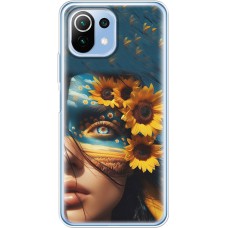 Чохол для Xiaomi Mi 11 Lite MixCase патріотичні сяйво в очах