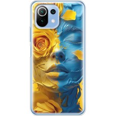 Чохол для Xiaomi Mi 11 Lite MixCase патріотичні розмальована фарбами
