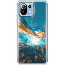 Чохол для Xiaomi Mi 11 Lite MixCase патріотичні Прапор України