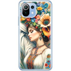 Чохол для Xiaomi Mi 11 Lite MixCase патріотичні спляча красуня