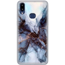 Чохол для Samsung Galaxy A10s (A107) MixCase мармур темно-бірюзовий