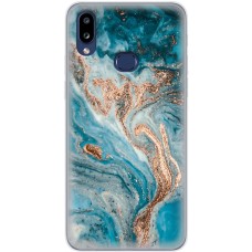 Чохол для Samsung Galaxy A10s (A107) MixCase мармур бірюзовий