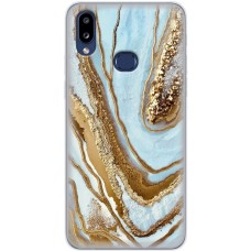 Чохол для Samsung Galaxy A10s (A107) MixCase мармур світло-бірюзовий I