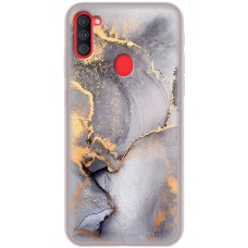 Чохол для Samsung Galaxy A11 / M11 MixCase мармур сірий
