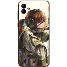 Чохол з аніме для Samsung Galaxy A04e (A042) Mixcase дівчинка аніме дівчинка воїн