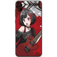 Чохол з аніме для Samsung Galaxy A04e (A042) Mixcase дівчинка з гітарою