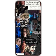 Чохол для Samsung Galaxy A04e (A042) Mixcase Венздей колаж Ксавье г