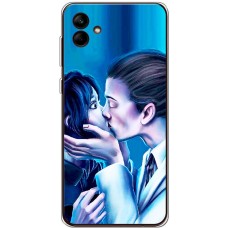 Чохол для Samsung Galaxy A04e (A042) Mixcase Венздей поцілунок