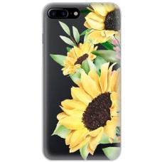 Чохол для iPhone 7 Plus / 8 Plus Mixcase квіти великі соняшники