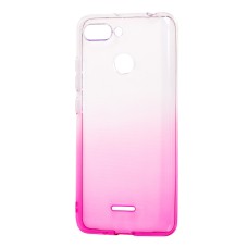 Чохол для Xiaomi Redmi 6 Gradient Design рожево-білий