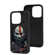 Чохол для iPhone 14 Pro чорний вікінг