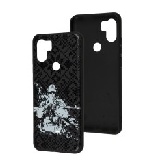 Чохол для Xiaomi Redmi A1+ / A2+ чорний воїн