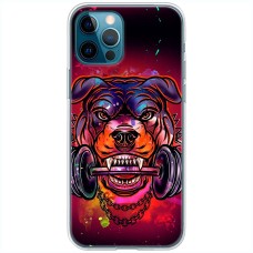 Чохол для iPhone 12 Pro MixCase звірі пес з гантелей