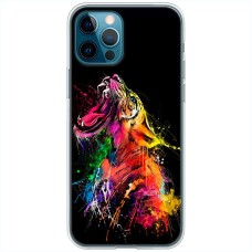 Чохол для iPhone 12 Pro MixCase звірі яскравий тигр