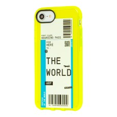 Чохол для iPhone 7 / 8 / SE 2 Acid Yellow the world
