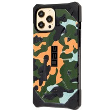 Чохол для iPhone 12 Pro Max UAG Pathfinder ударостійкий хакі помаранчевий