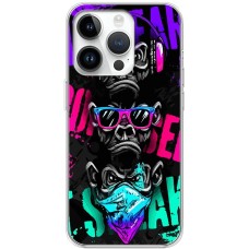 Чохол для iPhone 15 Pro MixCase тварини monkey