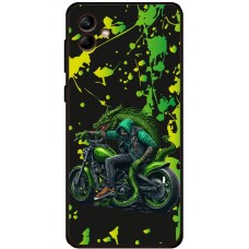 Чохол для Samsung Galaxy A04e (A042) MixCase Новий рік байкер