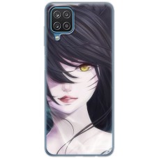 Чохол з аніме для Samsung Galaxy A12 / M12 Mixcase дівчинка із золотими очима