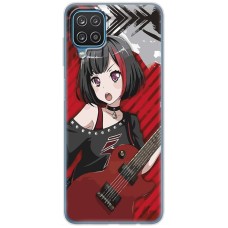 Чохол з аніме для Samsung Galaxy A12 / M12 Mixcase дівчинка з гітарою