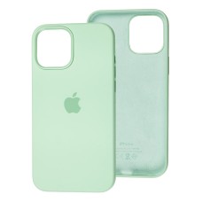 Чохол для iPhone 12 Pro Max Full Silicone case pistachio