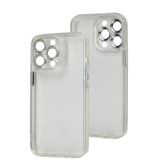 Чохол для iPhone 13 Pro Berlia Bling Gliter Camera Lens clear