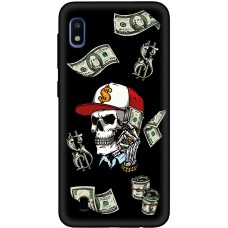 Чохол для Samsung Galaxy A10 (A105) MixCase гроші череп