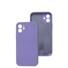 Чохол для iPhone 12 Lakshmi Square Full camera бузковий / dasheen