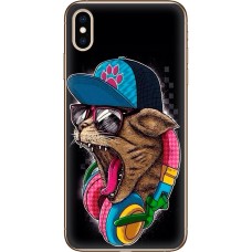 Чохол для iPhone X / Xs MixCase звірі стильний кіт