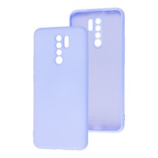 Чохол для Xiaomi Redmi 9 Wave camera colorful ight purple