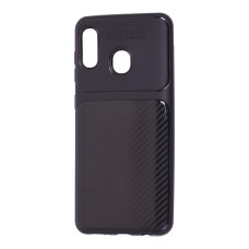 Чохол для Samsung Galaxy A20/A30 Ultimate Carbon чорний
