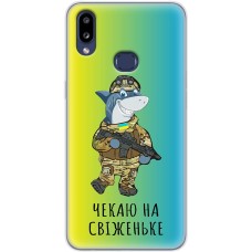 Чохол для Samsung Galaxy A10s (A107) MixCase мультики shark from Ukraine
