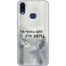 Чохол для Samsung Galaxy A10s (A107) MixCase написи ти чийсь сенс йти вперед