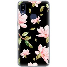 Чохол для Samsung Galaxy A10s (A107) MixCase квіти рожеві квіти