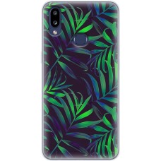 Чохол для Samsung Galaxy A10s (A107) MixCase квіти тропічні листочки