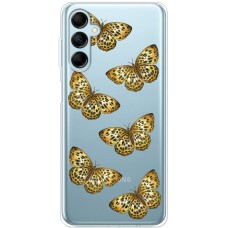 Чохол для Samsung Galaxy M14 (M146) MixCase Леопард метелика
